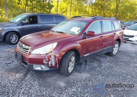 2012 Subaru Outback 2.5I z USA, uszkodzony, nr VIN 4S4BRBAC2C3249465